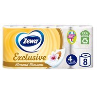 Туалетная бумага Zewa Exclusive Almond Milk 8 шт