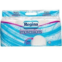 Regina IMPRESSION White туалетний папір 3 шари 8 рулонів