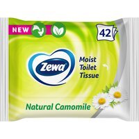 Туалетний вологий папір Zewa Natural Camomile moist 42 шт