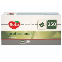 Ruta Серветки Prof 33х33 250л 2ш білі