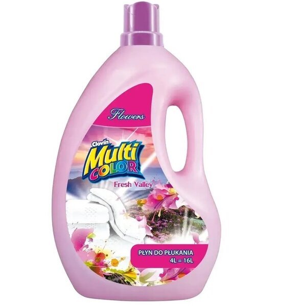 

Clovin Кондиционер для белья Multicolor Fresh Valley Flowers 4000мл