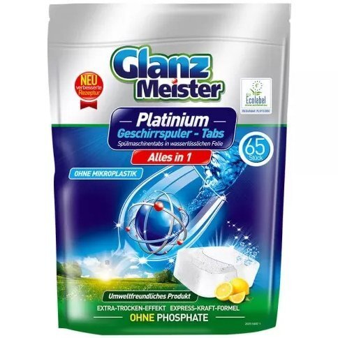 

Glanz Meister Таблетки для посудомоечных машин Platinum A65x16g