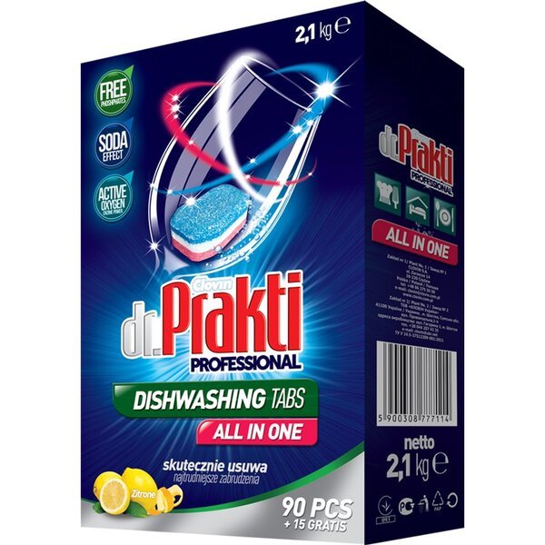 

Таблетки для посудомоечных машин Dr.Prakti 105шт