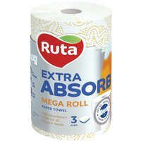 Полотенце бумажное Ruta Selecta Mega roll 3 слоя 1шт