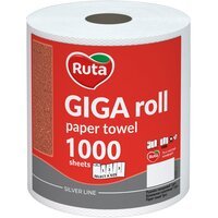 Ruta Полотенца бумажные Giga Roll 2-х слойные 1000 отрывов