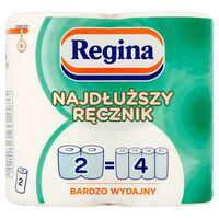 Regina полотенце бумажное 2 слоя 90 отрывов