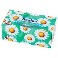 Regina серветки косметичні ромашка в коробі 4 шари