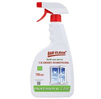 San Clean для скляних поверхонь 750г розпилювач