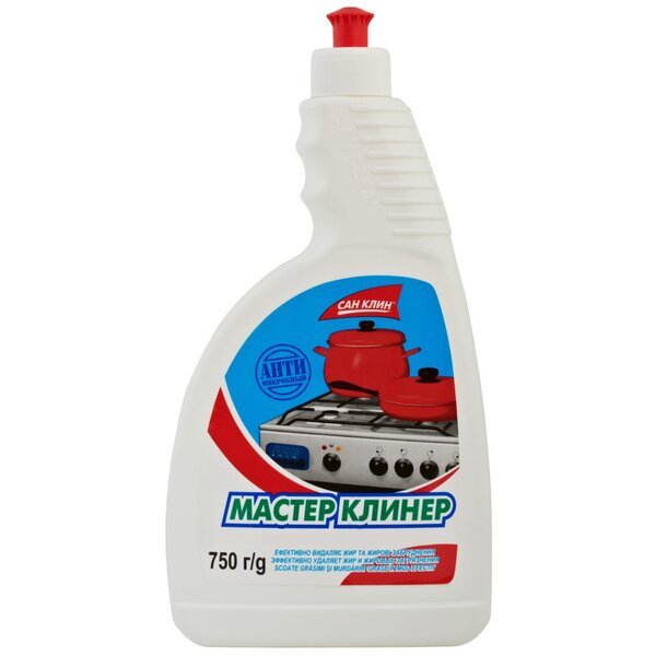 San Clean мастер клинер для плит 750г без распылителя – купить в Киеве ...