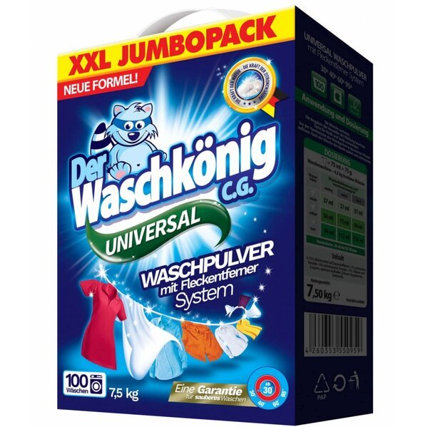 

Waschkonig Стиральный порошок Universal 7,5 кг