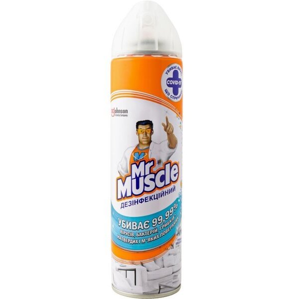 

Mr.Muscle 300мл Дезинфекционный аэрозоль «Горная прохлада»