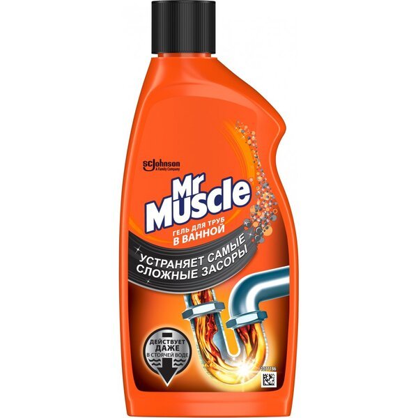 

Mr.Muscle Гель 500мл для прочистки труб