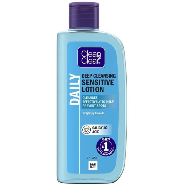 ≡ Clean & Clear лоcьйон для глибокого очищення обличчя чутлива шкіра ...