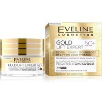Eveline Cosmetics Gold lift expert укрепляющий крем-сыворотка 40+50 мл