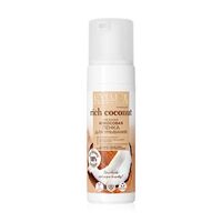 Eveline Cosmetics Ніжна кокосова пінка для вмивання 3в1 серія rich coconut, 150 мл