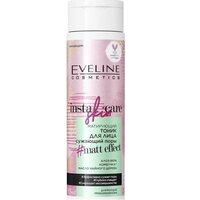 Eveline Cosmetics Мотивирующий тоник для лица, сужающий поры серии insta skin care, 200 мл