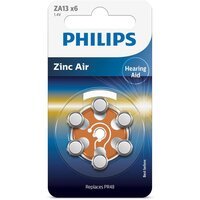 Батарейка Philips ZA13 (PR13, PR48, AC13, DA13, AG5,) блістер, 6 шт. (ZA13B6A/00)