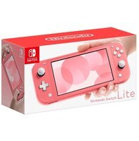 Игровая приставка Nintendo Switch Lite (кораллово-розовая)