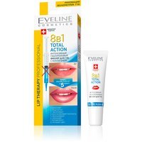 Eveline Cosmetics Lip therapy professional інтенсивний гіалуроновий філер для губ з колагеном total action 8в1