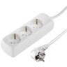 Сетевой удлинитель Hama 3XSchuko 3G*1.5мм 5м White (00108842) фото