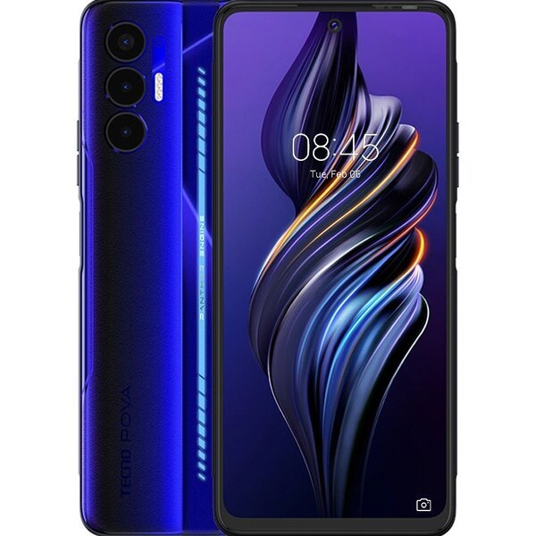 

Смартфон TECNO POVA-3 (LF7n) 6/128Gb NFC 2SIM Electric Blue