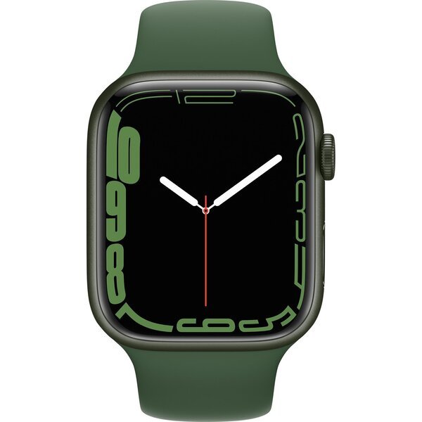 

Смарт-часы Apple Watch Series 7 GPS 45mm Green Aluminium Case with Clover Sport Band