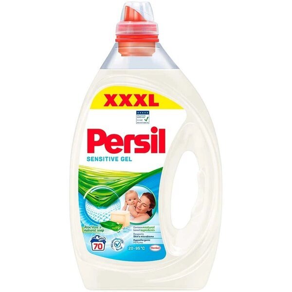 

Persil Гель для стирки Sensitive 70 циклов стирки 3,5л