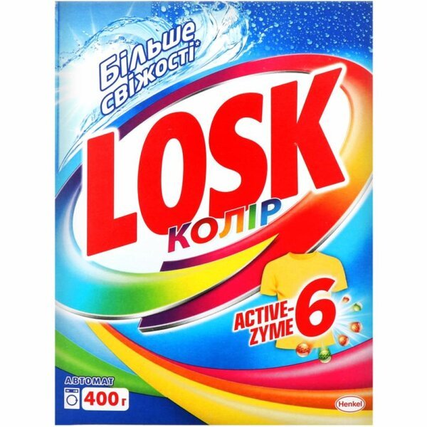 

Стиральный порошок Losk Color Автомат 400г