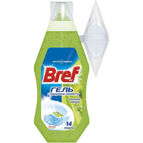 

Bref Туалетный гель Зеленое Яблоко С корзиной