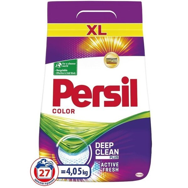 

Стиральный порошок Persil Color Автомат 27 циклов стирки 4,05 кг