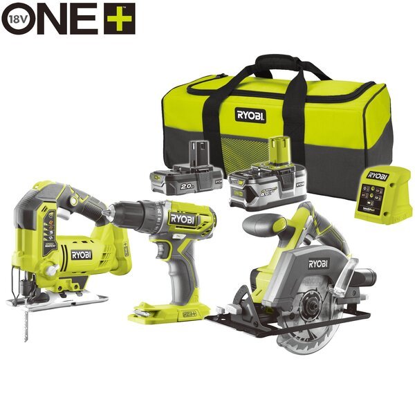 

Набор аккумуляторного инструмента Ryobi ONE+ R18DDJSCSP-242S