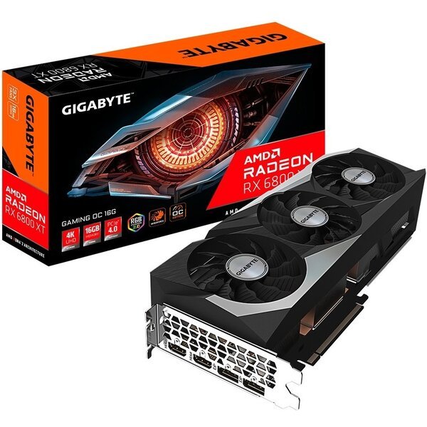 

Видеокарта GIGABYTE Radeon RX 6800 16GB GDDR6 GAMING OC (GV-R68GAMING_OC-16GD)