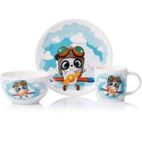 Набор детской посуды Ardesto Panda pilot 3 пр. (AR3451PS)