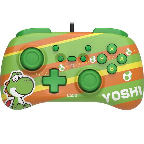 

Геймпад проводной Horipad Mini (Yoshi) для Nintendo Switch, Green