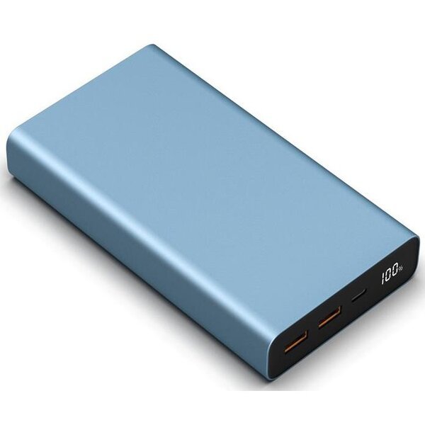 

Портативное зарядное устройство Power Bank 2E 20000mAh, PD100W, blue steel (2E-PB2501-STEEL)