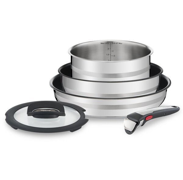 

Набор посуды Tefal Ingenio Jamie Oliver 5 предметов (L9569032)