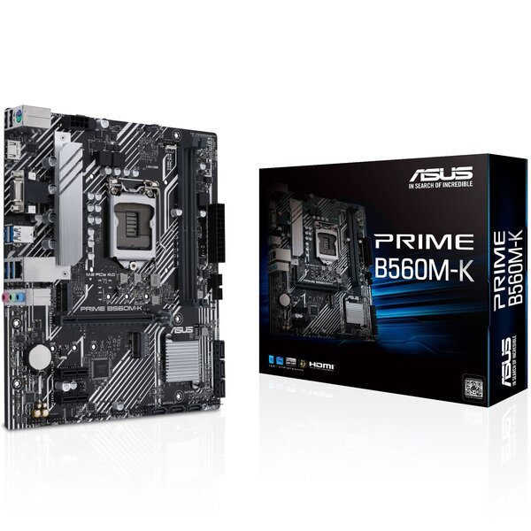 

Материнcкая плата ASUS PRIME B560M-K (90MB16S0-M0EAY0)