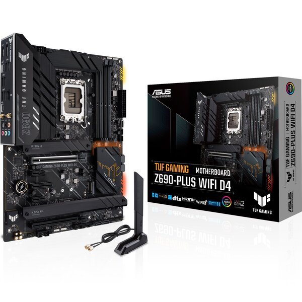 

Материнcкая плата ASUS TUF GAM Z690-PLUS WIFI D4 (90MB18V0-M0EAY0)
