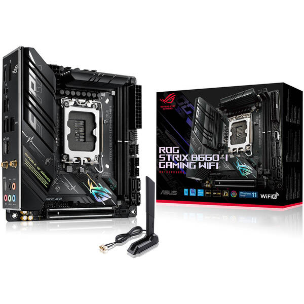 

Материнcкая плата ASUS STRIX B660-I GAMING WIFI (90MB19C0-M0EAY0)