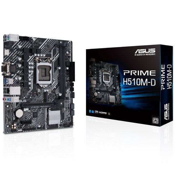 

Материнcкая плата ASUS PRIME H510M-D (90MB17M0-M0EAY0)