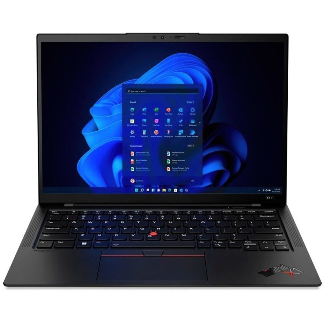 Ноутбук LENOVO ThinkPad X1 Carbon 10 14WUXGA (21CB0082RA)фото