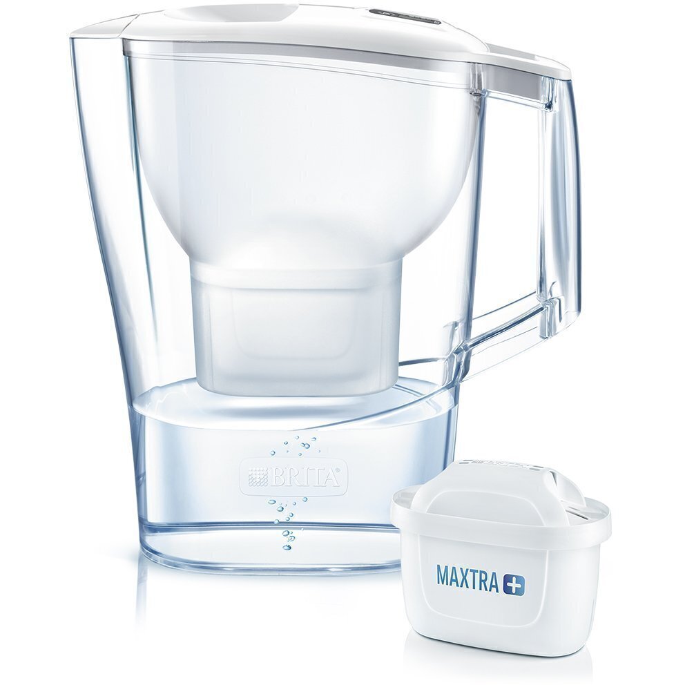 Фільтр-глечик Brita Aluna Memo 2.4 л (1.4 л очищеної води), білий (1486936)