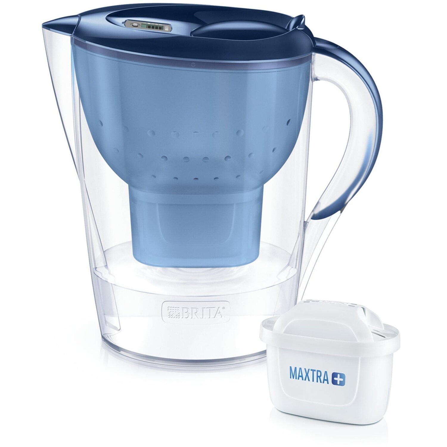 Фільтр-глечик Brita Marella XL Memo MX 3.5 л (2.0 л очищеної води), синій (1476159)