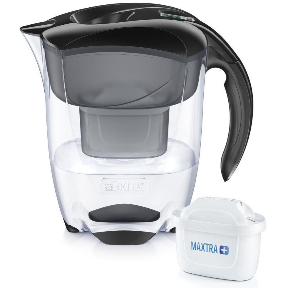 Фільтр-глечик Brita Elemaris XL Meter чорний 3.5 л (2.2 л очищеної води) (1476121)