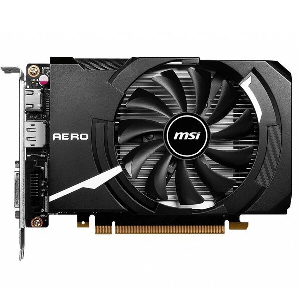 

Видеокарта MSI GeForce GTX 1630 4GB GDDR6 AERO ITX OC (912-V809-4216)
