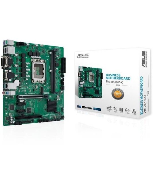 

Материнcкая плата ASUS PRO H610M-C-CSM