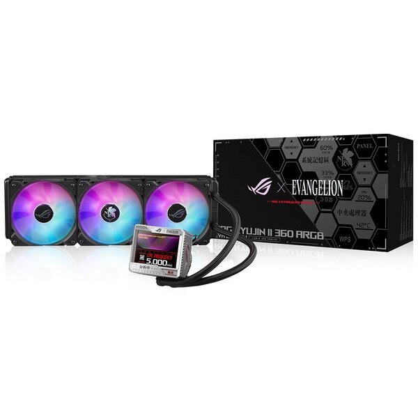 

Система жидкостного охлаждения ROG RYUJIN II 360 ARGB EVA EDITION Intel LGA 1700, 1200, 115x, 2011, 2011-3, 2066 AMD AM4