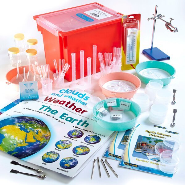 

Набор для изучения физических явлений Земли tts Earth Science Experiments Class Kit