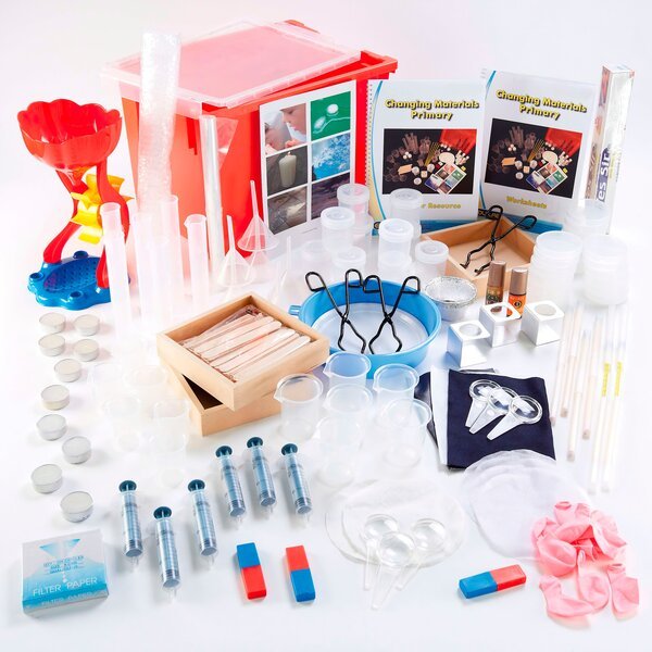 

Набор для изучения свойств материалов tts Changing Materials Experiments Class Kit