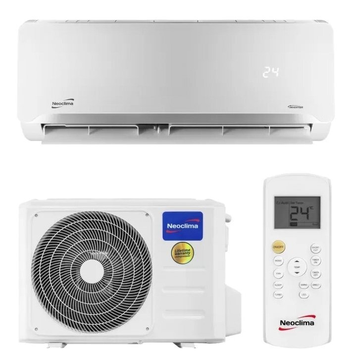 Кондиціонер Neoclima SkyCold 2.0 NS / NU-18EHBIw1, інвертор, 55 м2, до -25°С, A++ / A+, R32 (1406932)